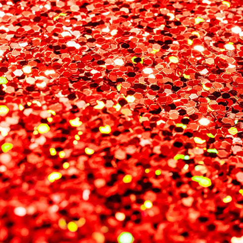 Hemway Premium Ultra Sparkle Glitter Multi Purpose Metallic Flake for Arts Crafts Nails Cosmetics Resin Festival Face Hair - Red Holographic - Sup...