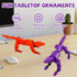 (Assembly Completed) T13 Action Figure Set, Robot Dog Action Figure 3D Printed robo Dog, Multi-Joint Movable Robot Dog, Dummy Dog Gift for Collect...
