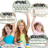 QOUBAI 10Pcs Parts of Speech Posters for Classroom Decorations Eucalyptus English Grammar Chart Language Arts Bulletin Board Decor for Teachers El...
