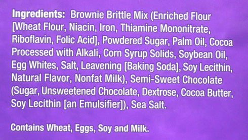 Sheila G's, Brownie Brittle Dark Chocolate, 5 oz...