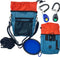 Jalousie Dog Training Pouch with Training Clicker and Water Bowl - 5 Ways to Wear - Carry Toys, Treats for Positive Reinforcement - Built-in Poop ...