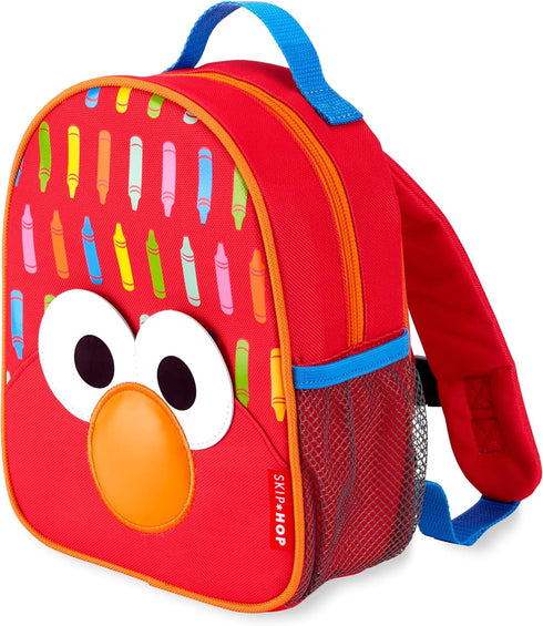 Skip Hop x Sesame Street Toddler Backpack with Safety Harness, Ages 1+, Elmo...