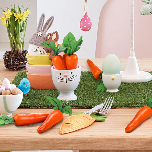 Lorigun 5 Pcs Simulation Carrots Artificial Vegetables Home&Kitchen Decorations...