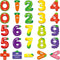 Magnetic Numbers & Math Symbols, Educational Learning Tool for Kids Math Recognition 25PCS Magnets Include 20PCS 0-9 Numbers & 5 Math Symbols (Gre...