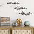 Yookeer 3 Pcs Thankful Grateful Blessed Letter Sign Wood Cutout Sculptures Arrow Signs Wall Decor Black Letters Rustic Wall Art for Home Bathroom ...