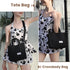 Tote Bag for Women, Small Casual Fashion Corduroy Shoulder Bag, for Work Travel Crossbody Bag Handbag with Pocket...