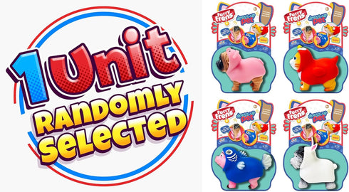 JA-RU Dress-Up Pets w/ Animal Costume Squishy Fidget Toys (1 Animal Pack) Stretchy Toys for Kids. Stress Relief Squeeze Toys. Bulk Party Favor & E...