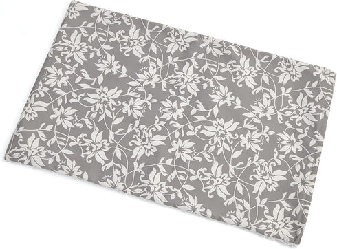 MidWest Homes for Pets Quiet Time Reversible Crate Pan Cover 30' Gray Floral/Fleece...