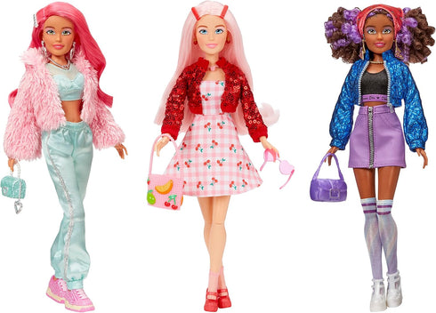 MGA Entertainment Dream Ella Extra Iconic Doll- Aria, 11.5" Fashion Doll with 9+ Americana Style Inspired Trendy Fashion Pieces, Light Pink Hair, ...