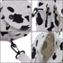 JUMISEE Cute Cow Print Canvas Crossbody Purse Small Cell Phone Bag Shoulder Handbag for Men Women Kids...
