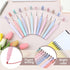 24 Pack Aesthetic School Supplies Include Small Pencil Case 12 Pcs Cute Highlighters 5 Pcs Quick Dry Black Ink Gel Pens 6 Pcs Clear Transparent St...