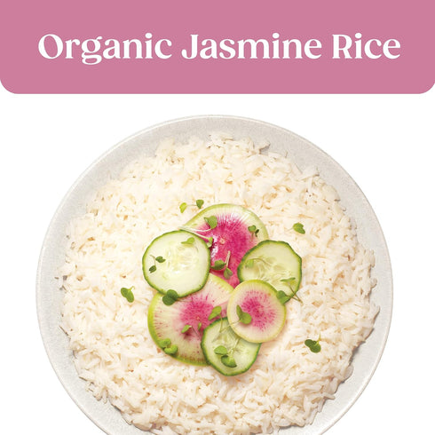 SEEDS OF CHANGE Certified Organic Jasmine Rice, Organic Food, 8.5 OZ Pouch...