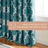 TOWN & COUNTRY EVERYDAY Ironwork Geo Trellis Sateen Indoor Curtains, Room Darkening Blackout, Grommet Top, Energy Efficient, 2-Pack Set, 52"x96", ...