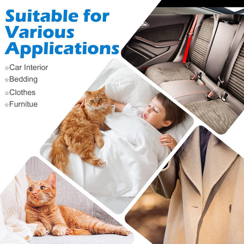 Portable Lint Remover,Reusable Cat Hair Remover?Dog Hair Remover,Lint Shaver,Carpet Scraper,Clothes Fur Fuzz Brush for Carpet,Clothing,Car Mats,Co...