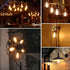 4-Pack Vintage 8W ST64 LED Edison Light Bulbs 100W Equivalent, 1400Lumens, 2700K Warm White, E26 Base LED Filament Bulbs, CRI 90+, Antique Glass S...