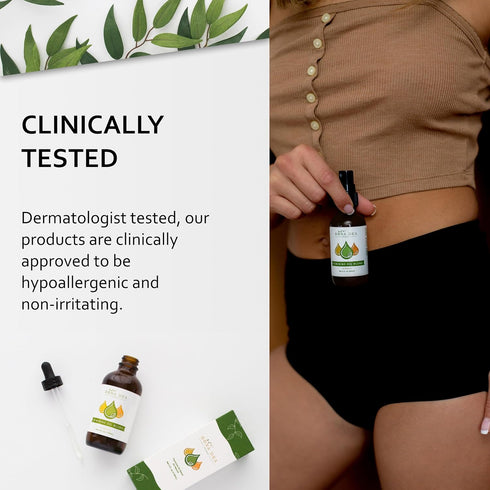 Bona Dea Naturals’ “The Original” All Natural Feminine Deodorant Spray | Intimate Yoni Oil Relief for Vaginal Itch, Odor, & Dryness | 2 oz Spray...