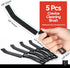 5 Pcs Hard Bristle Crevice Cleaning Brush for Household Use, Grout Gap Cleaning Brushes for Bathroom, Kitchen, Tiles, Window & Door, New 2023 Desi...