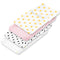 Changing Pad Cover – Premium Baby Changing Pad Covers 4 Pack – Boy or Girl Changing Pad Cover – Pure Cotton Machine Washable Pink and White Changi...