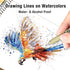 12 Colors 05 Micro Fineliner Drawing Art Pens, Waterproof Archival Ink Pens, 0.45mm Multiliner Fine Liner Pens for Illustration Technical Sketchin...