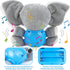 Plush Musical Baby Toys?Cute Elephant Toys for 3-6-12 Months Boys & Girls, Cute Stuffed Animal Infants Baby Toy? Elephant Baby Stuff?Toys for Infa...