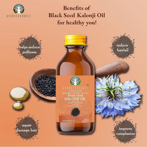 Cold Pressed Black Seed Oil, Omega 3 6 9 | Super antioxidant & Immune Support, Joints, Digestion, Hair & Skin, 3.38 fl oz., Extracted on Wooden Ch...