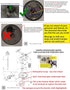 Dishwasher Diverter Motor Shaft Grommet for UNDER DISHWASHER and UNDER SUMP Application