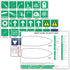 | Safety chart & stickers for boats | Emergency plan, indoor and outdoor labels | For marine/boat safety equipment | Find your gear with adhesive ...