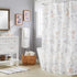 SKL Home by Saturday Knight Ltd. Greenhouse Leaves Fabric Shower Curtain, Multicolored/BLUSH...