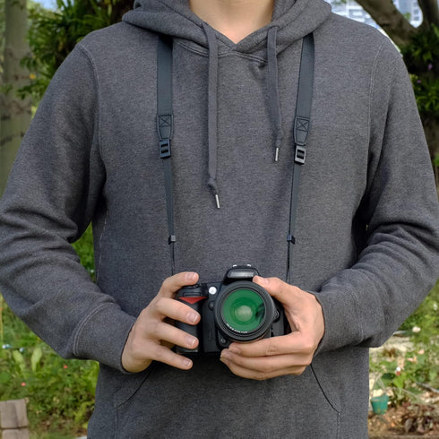 Film Camera Strap, Quick Release Slim Camera Strap for Mirrorless Camera SLR Medium DSLR Camera Black...