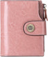 FALAN MULE Small Wallet for Women Genuine Leather Bifold Compact Small Womens Wallet with RFID Blocking...