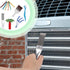 MADHOLLY 6Pcs Air Conditioner Fin Combs Kit - AC Coil Combs Cleaning Brush, Condenser Straightener for AC Unit Radiators Evaporators...