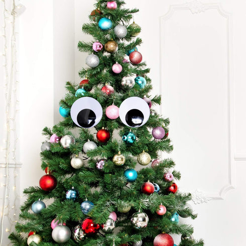 DIYASY 3inch 4inch 5 Inch 6 Pcs Large Googly Wiggle Eyes with Self Adhesive for Crafts Making....