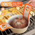 Silicone Bread Sling for Dutch Oven - 2 Pack Baking Mats with Silicone Brush and Storage Band, Non-Stick, Heat-Resistant & Easy to Clean, Reusable...
