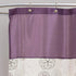 Lush Decor Covina Shower Curtain, Purple 72 inches wide x 72 inches long...
