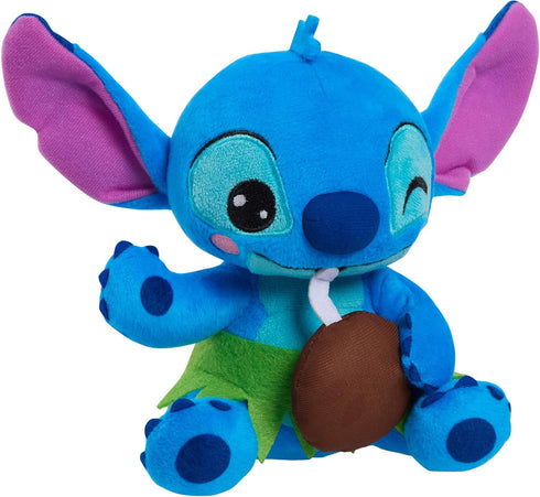 Disney Stitch Small Plush Stitch and Coconut, Stuffed Animal, Blue, Alien...