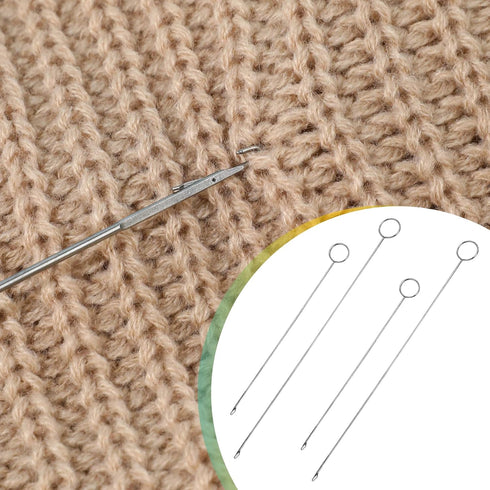 Loop Turner Sewing Tool, 4 Pieces Sewing Loop Turner Hook, Needle Hook, Crochet Sewing Supplies,Sewing Concepts, Tongue Crochet Tools,Needle Hooks...