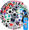50 Pcs Soccer Stickers, Sports Stickers Bulk Soccer Party Favors Decorations Soccer Goodie Bags Soccer Gifts for Fans Teams, Waterproof Stickers f...