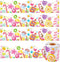 65.6ft Candyland Bulletin Board Border Self Adhesive Scalloped Border Trims Candyland Cutouts Bulletin Board for Candyland Classroom School Door D...