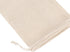 PALTERWEAR 100 Percent Natural Cotton Double Drawstring Mesh Bag For Herbs, Nuts, Spices (5 x 7 Inch - Set of 5)...
