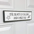 Beach Wood Signs (Medium - Wood And Metal, The Beach Is Calling And I Must Go)...