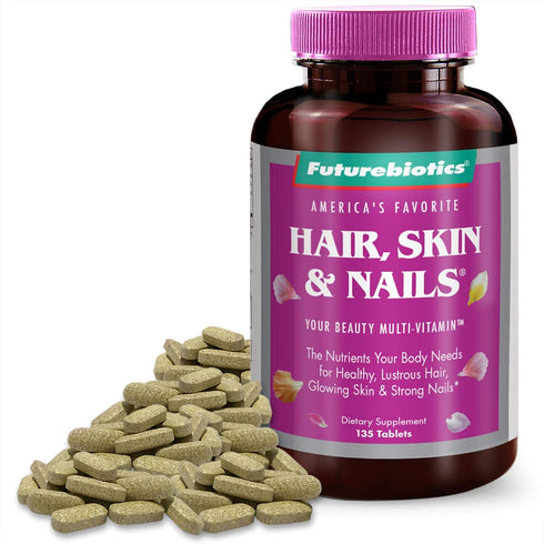 Futurebiotics Hair, Skin, & Nails Beauty Multivitamin, 135 Tablets...