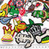 Libiline 100pcs Random Assorted Styles Embroidered Patch Applique Clothes Dress Plant Hat Jean DIY...