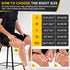 CAMBIVO Knee Brace for Men & Women, 2 Pack Knee Compression Sleeve for Knee Pain Relief, Knee Brace with Side Stabilizers & Patella Pad for Menisc...