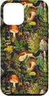 iPhone 12 mini Mushroom woodland scene elderberries fungi nature shrooms Case...