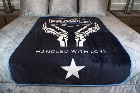 Death Stranding Fragile Express Fleece Blanket | 45 x 60 Inch Soft Throw Blanket...