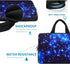 iColor Starry Ultra-Portable Neoprene Carrying Protective Case Sleeve Briefcase Pouch Bag Tote with Handle Fits 11.6 12 12.1 12.2 Inch Netbook/Lap...