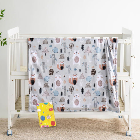Baby Blanket for Boys Girls Super Soft Blanket,Fluffy Warm Lightweight Baby Receiving Blankets,Double Layer with Dotted Backing for Toddler Nurser...