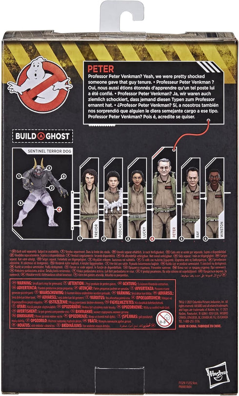 Ghostbusters Plasma Series Peter Venkman Toy 6-Inch-Scale Collectible Afterlife Figure with Accessories, Kids Ages 4 and Up (F1329)...