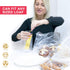 Bread Bags with Ties, Reusable, Clear Bags and Ties, Bread Bag For Homemade Bread And Bakery Loaf Adjustable Reusable (50)...
