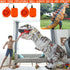 Mini Blower Fan for Dinosaur Costume, Orange Upgrade Inflatable Costume Fans Replacement Blow up Blower Potable USB Air Pump...